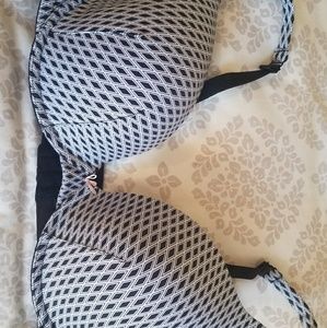 Lane Bryant Cacique cotton boost plundge